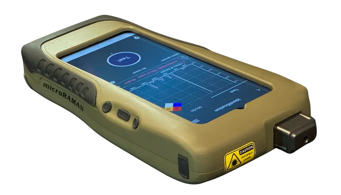 microRAMAN Raman Identifier Optics Detail