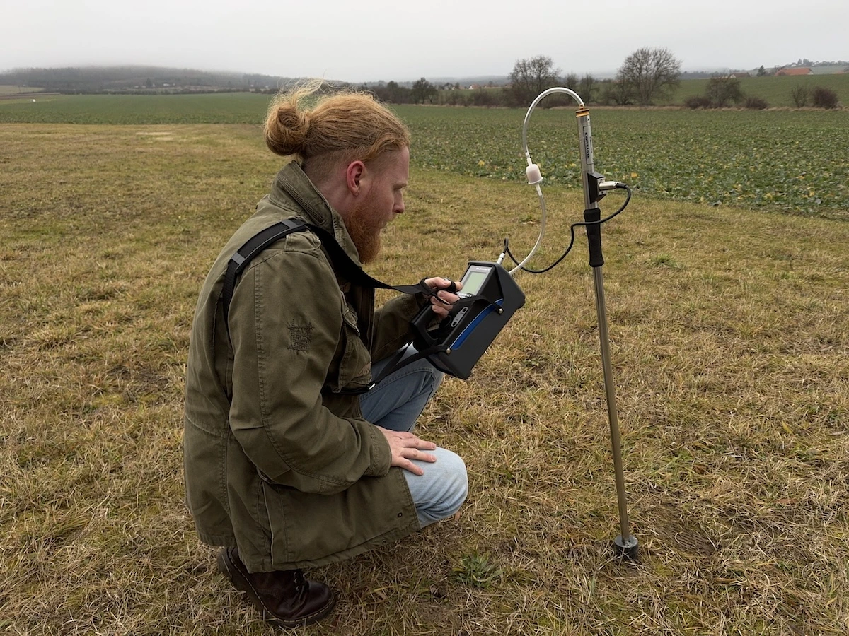 Soil Contamination Survey where sensitive ECOPROBE 5 is Used